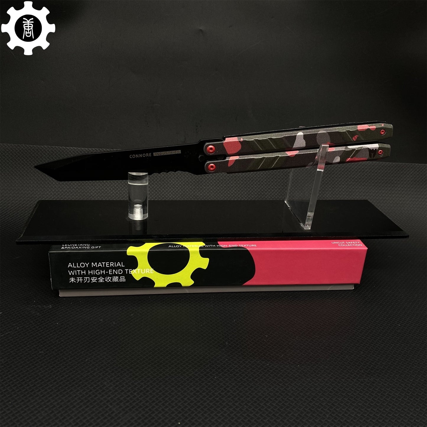IRL Recon Knife Blunt Blade BalisongTrainer