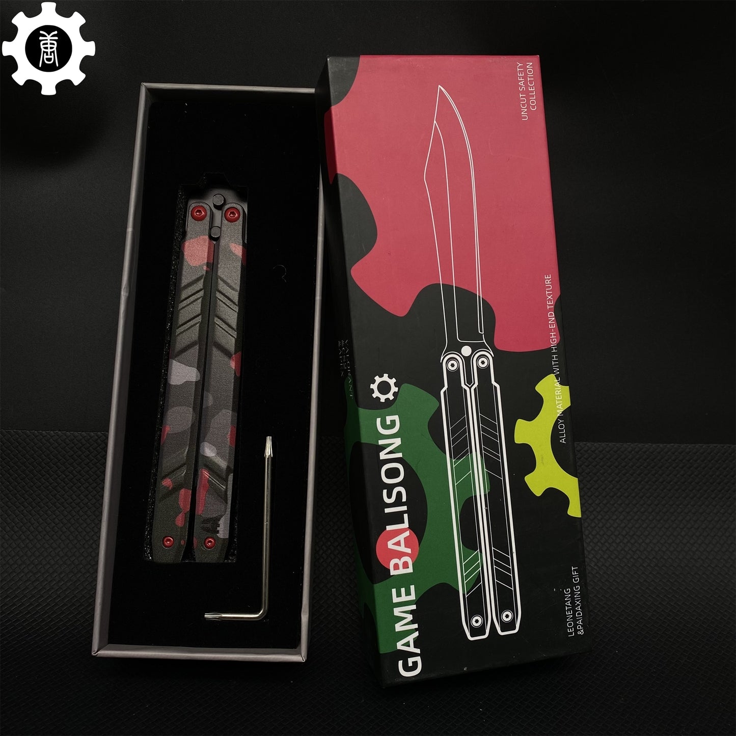 IRL Recon Knife Blunt Blade BalisongTrainer