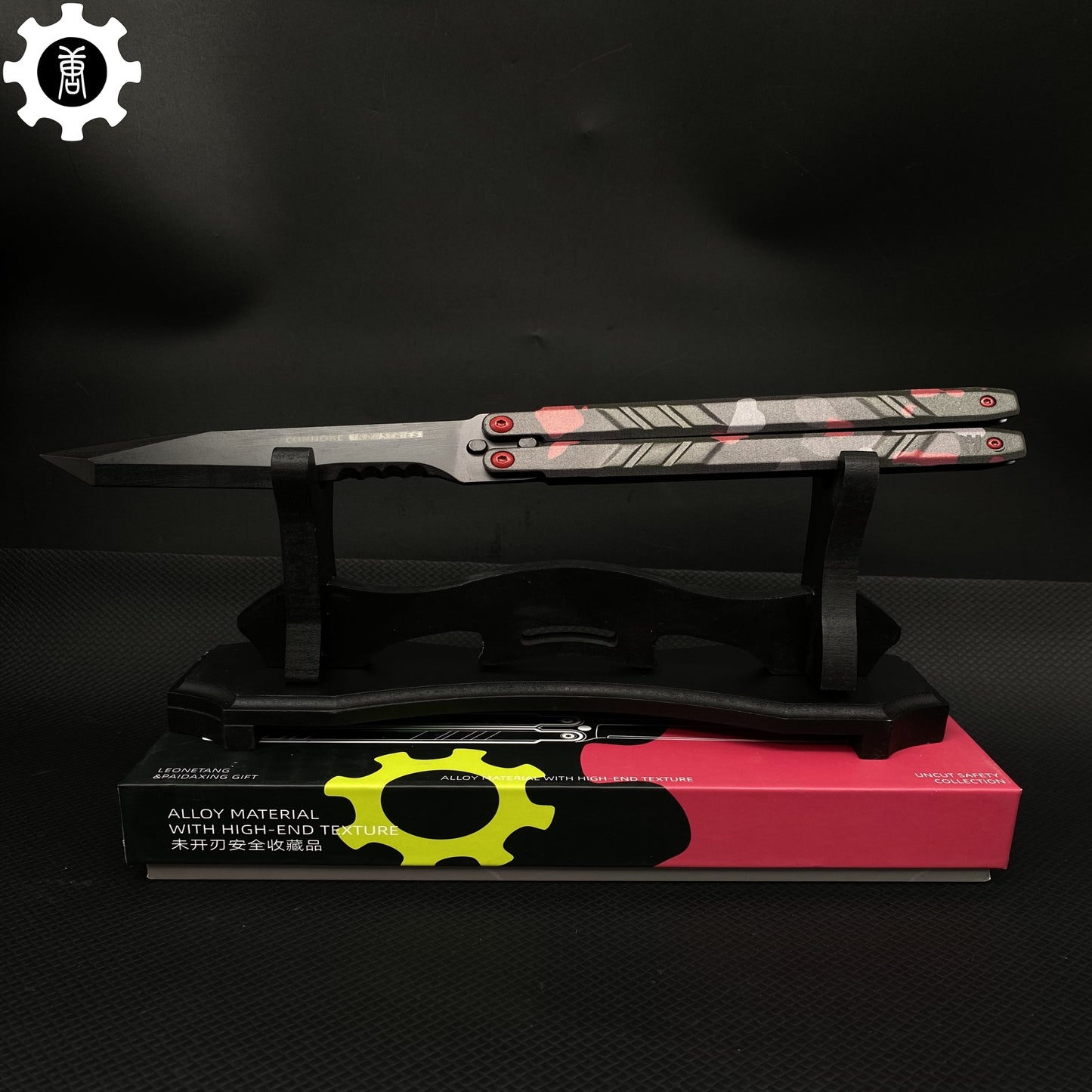 IRL Recon Knife Blunt Blade BalisongTrainer