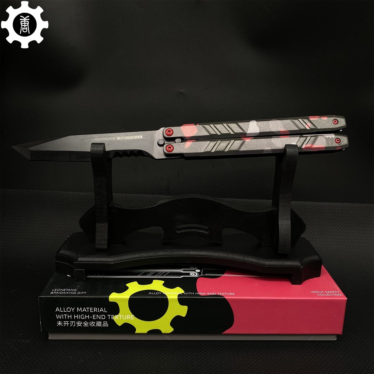 IRL Recon Knife Blunt Blade BalisongTrainer