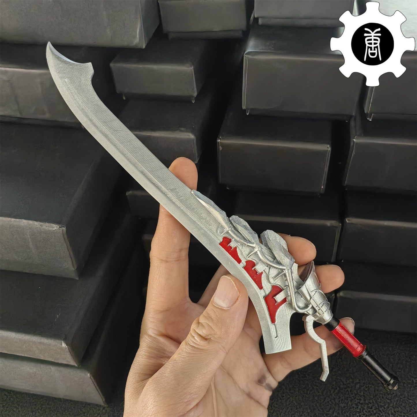 3D Printed 1: 6 Scale Nero Red Queen Sword DMC Display Prop