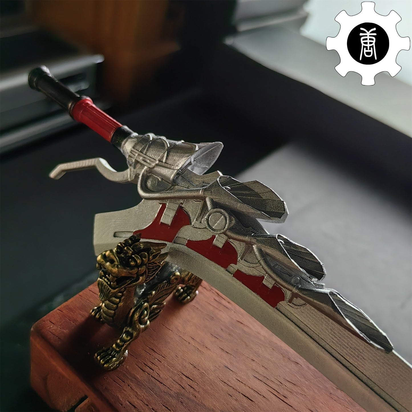 3D Printed 1: 6 Scale Nero Red Queen Sword DMC Display Prop