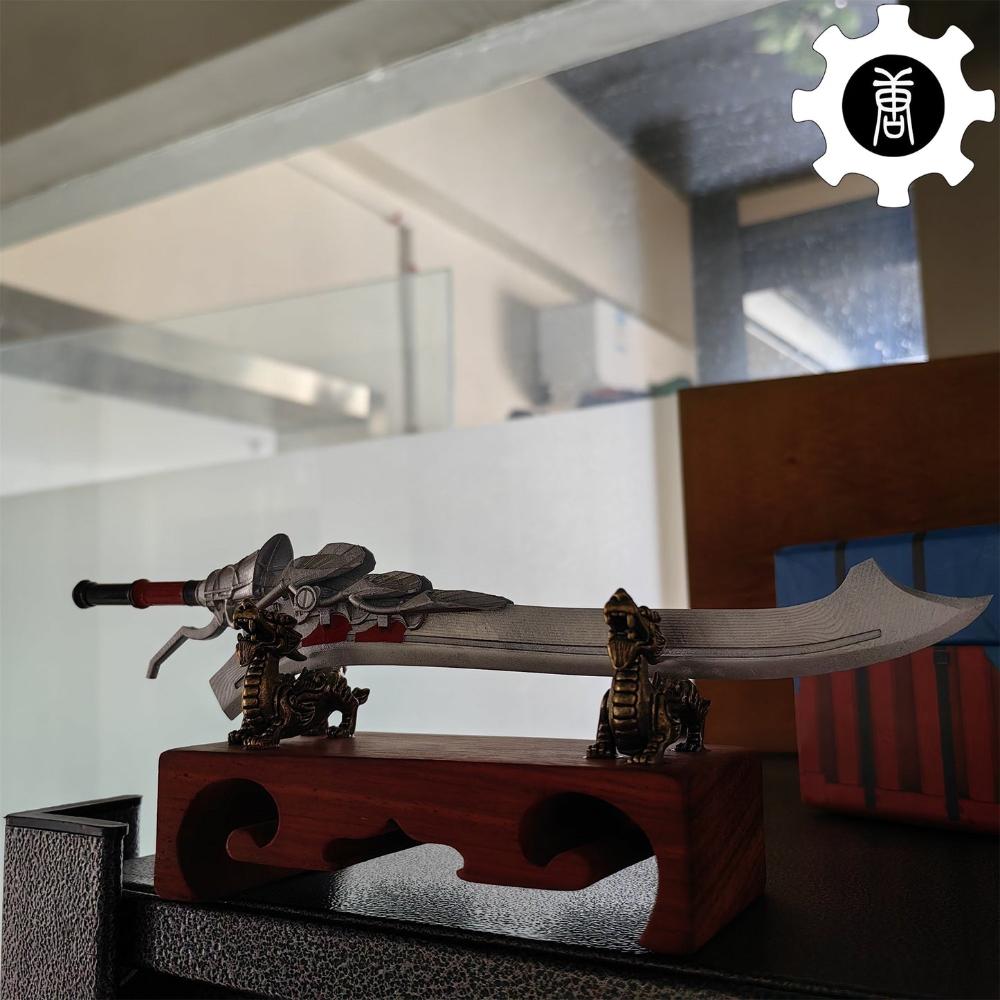 3D Printed 1: 6 Scale Nero Red Queen Sword DMC Display Prop