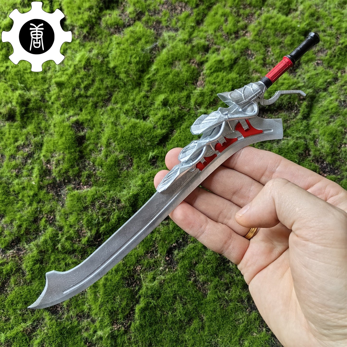 3D Printed 1: 6 Scale Nero Red Queen Sword DMC Display Prop