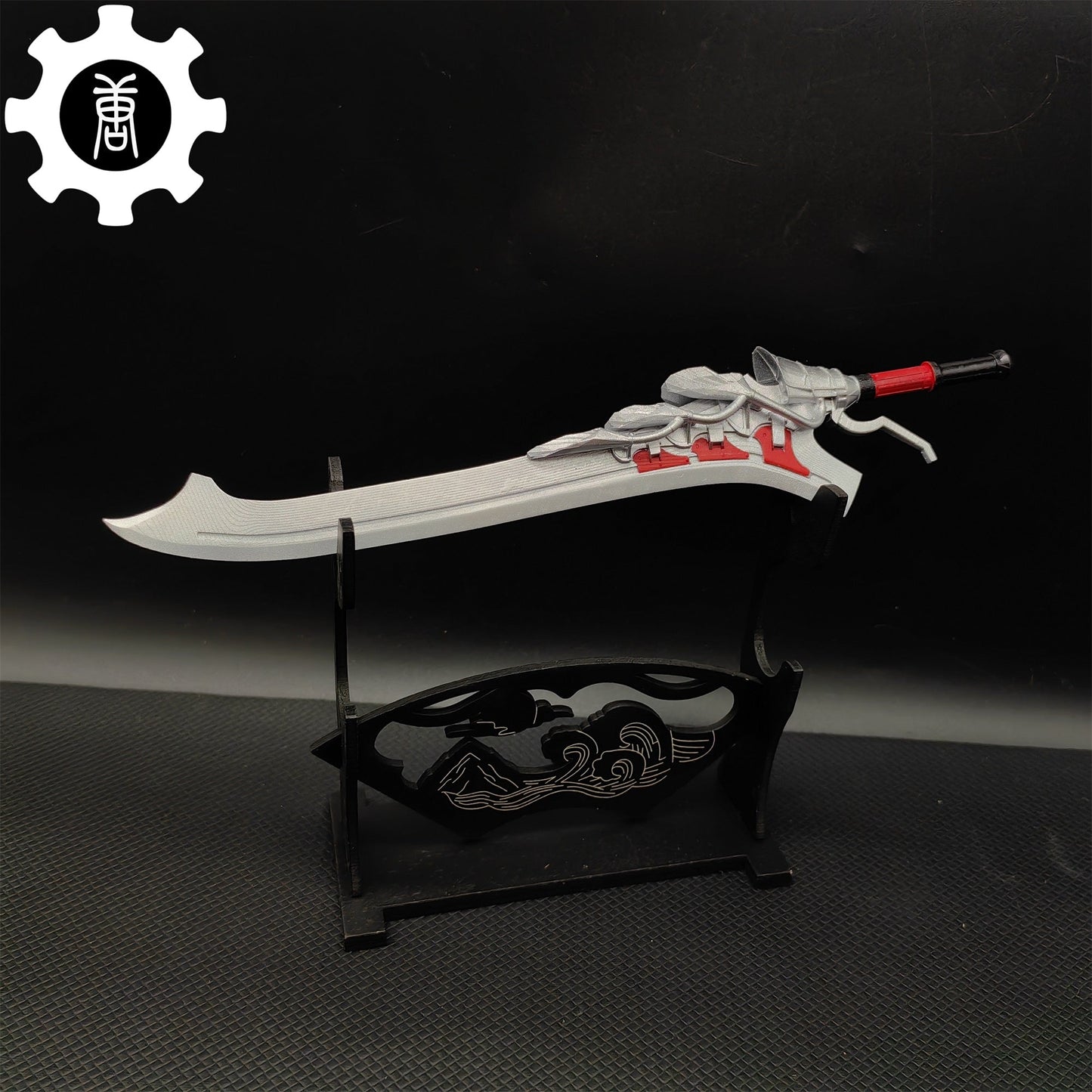 3D Printed 1: 6 Scale Nero Red Queen Sword DMC Display Prop