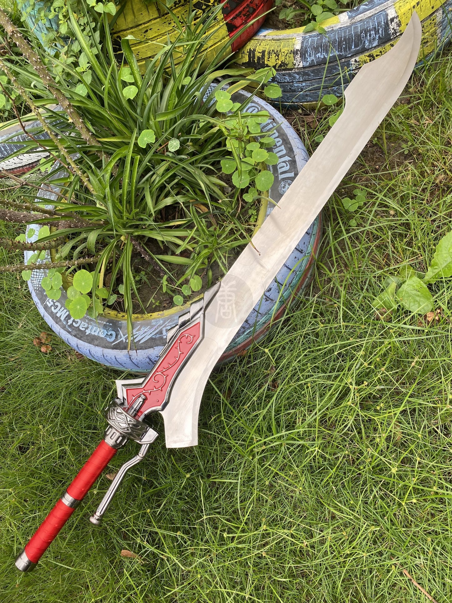 Red Queen Sword Life-size Nero Cosplay Prop Metal Replica
