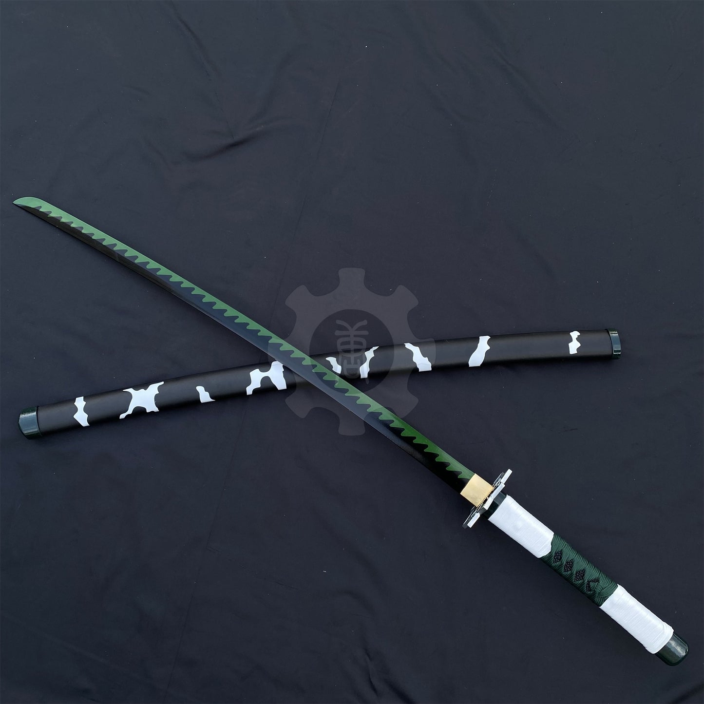 IRL Sanemi Nichirin Sword Katana 1045 Carbon Steel Version