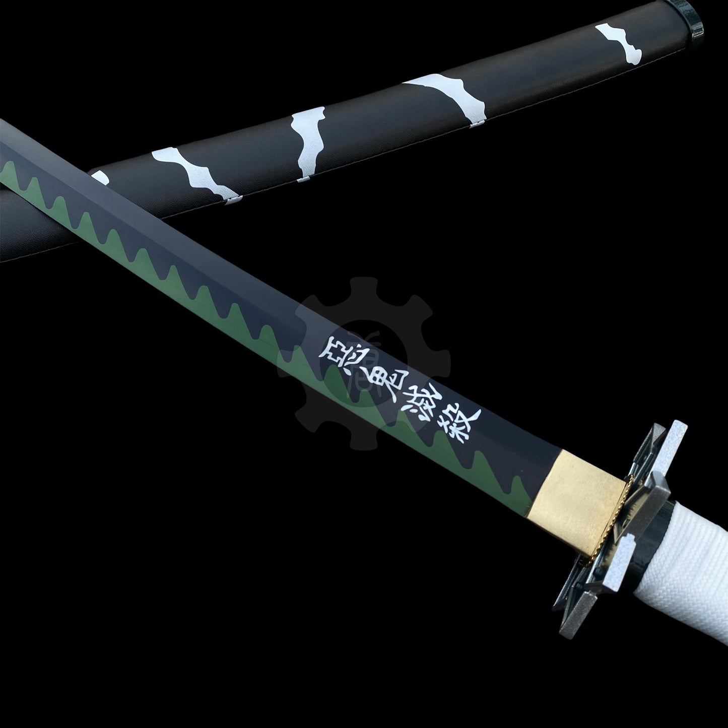 IRL Sanemi Nichirin Sword Katana 1045 Carbon Steel Version