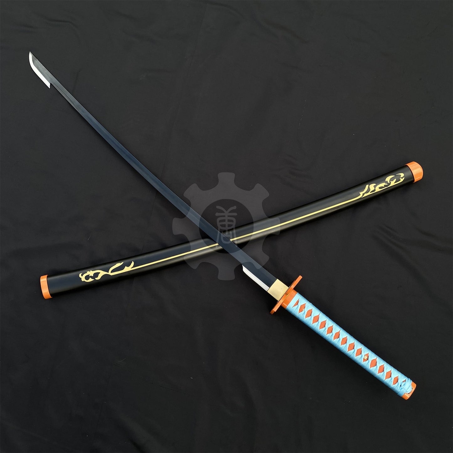 IRL Shinobu Nichirin Sword Anime Katana Carbon Steel Version
