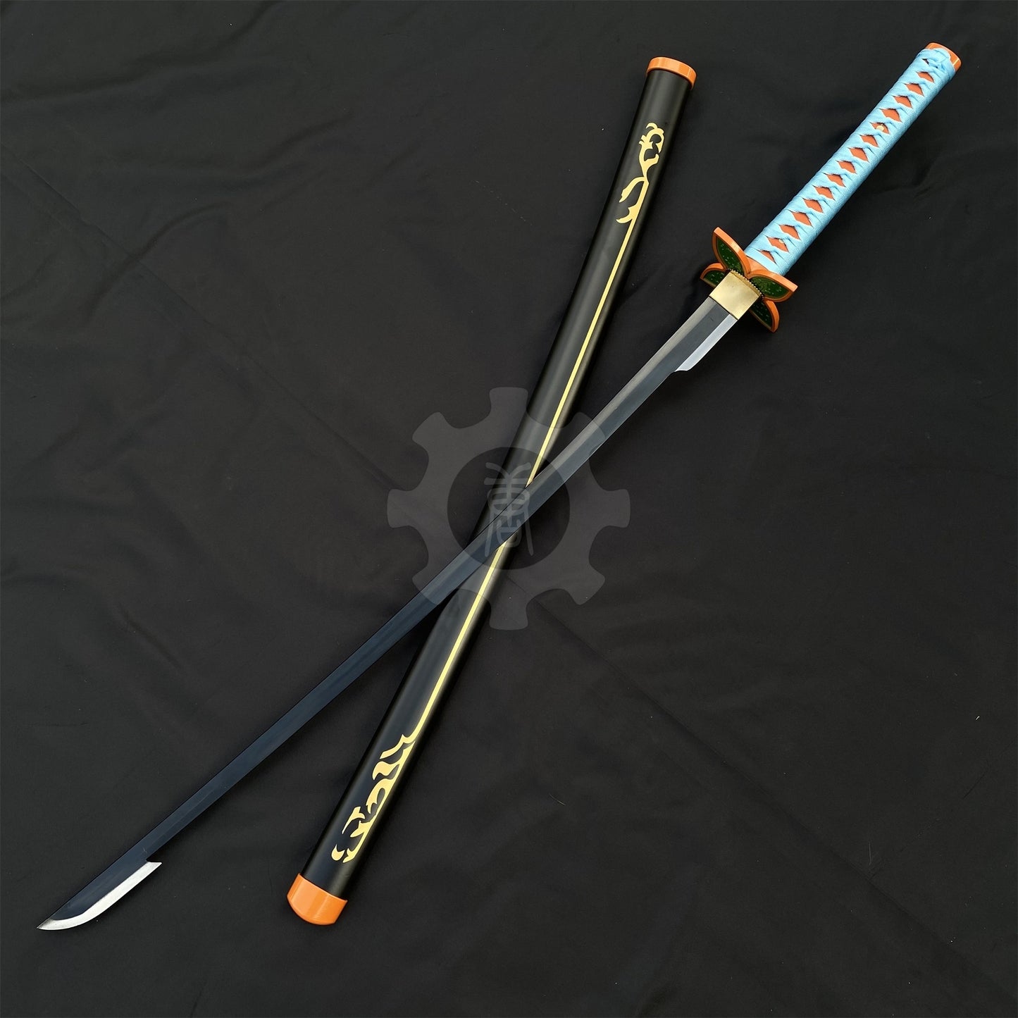 IRL Shinobu Nichirin Sword Anime Katana Carbon Steel Version