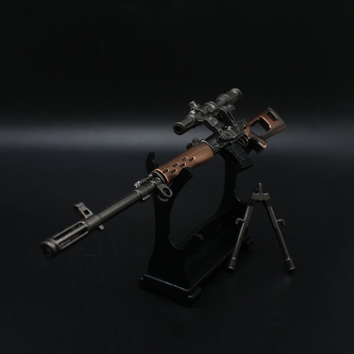 SVD Dragunov Sniper Metal Miniature Rifle 17CM/6.7"