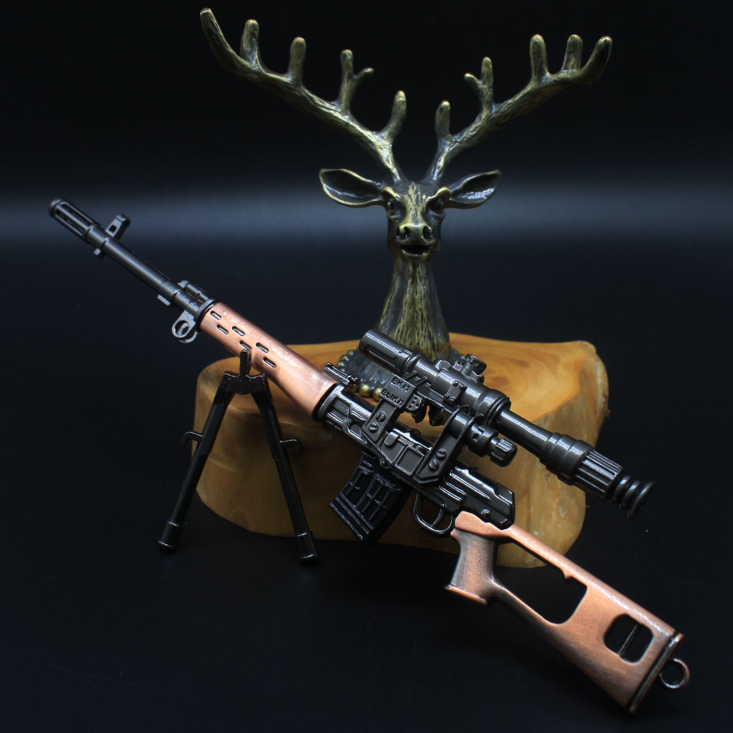 SVD Dragunov Sniper Metal Miniature Rifle 17CM/6.7"