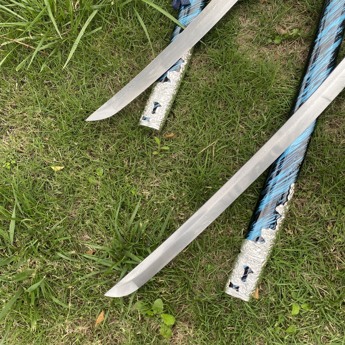 Damascus Steel Tsushima Ghost Lord Jin Sakai Katana Wakizashi 2 in 1 Pack