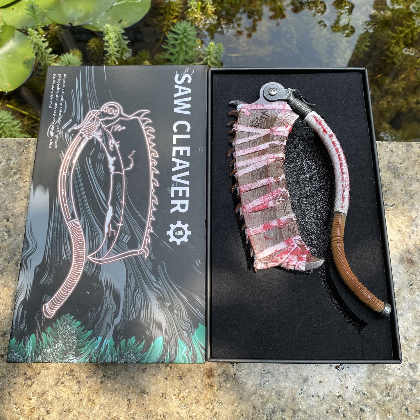 1/6 Metal Saw Cleaver Replica Miniature