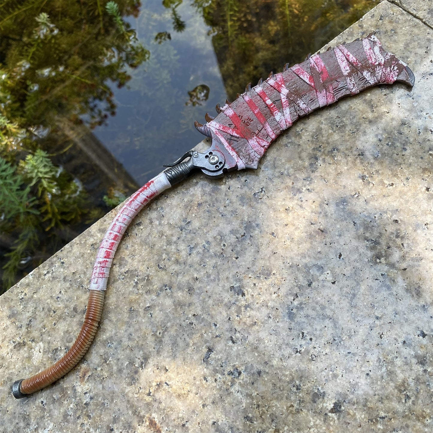 1/6 Metal Saw Cleaver Replica Miniature