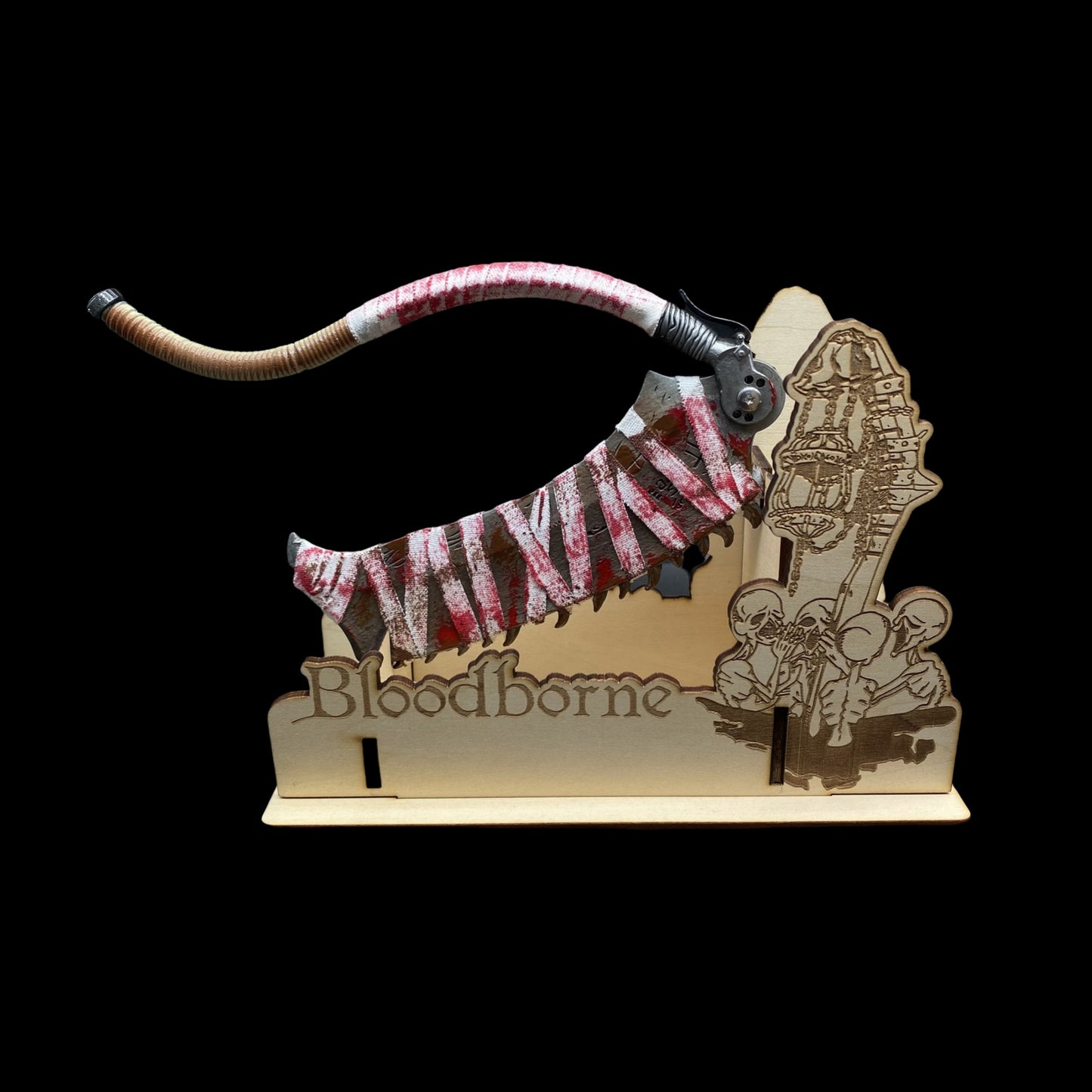 1/6 Metal Saw Cleaver Replica Miniature