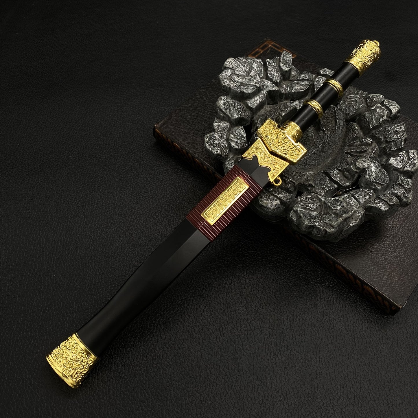 Ancient Cold Weapon Model Self-Improvement Sword Metal Replica