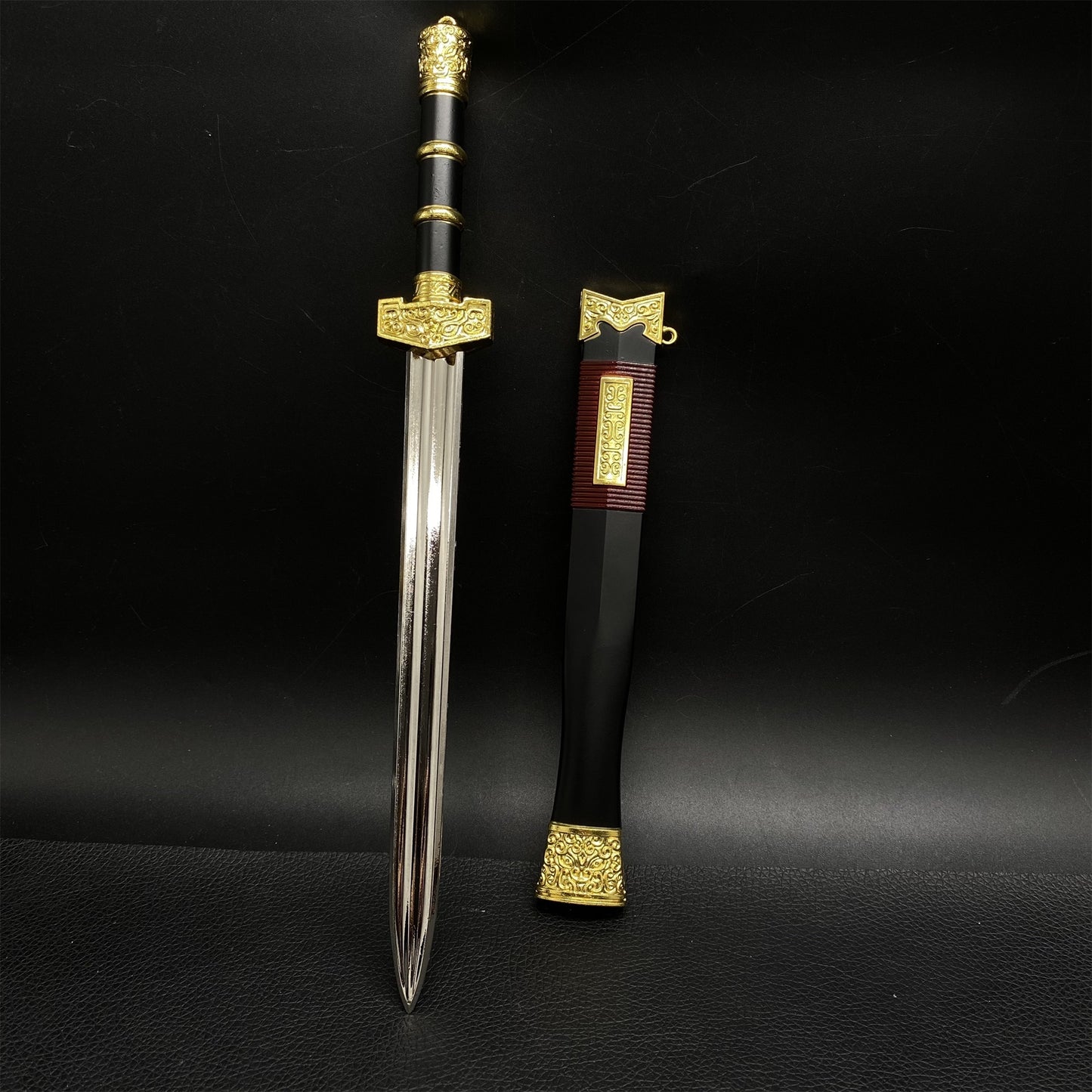 Ancient Cold Weapon Model Self-Improvement Sword Metal Replica