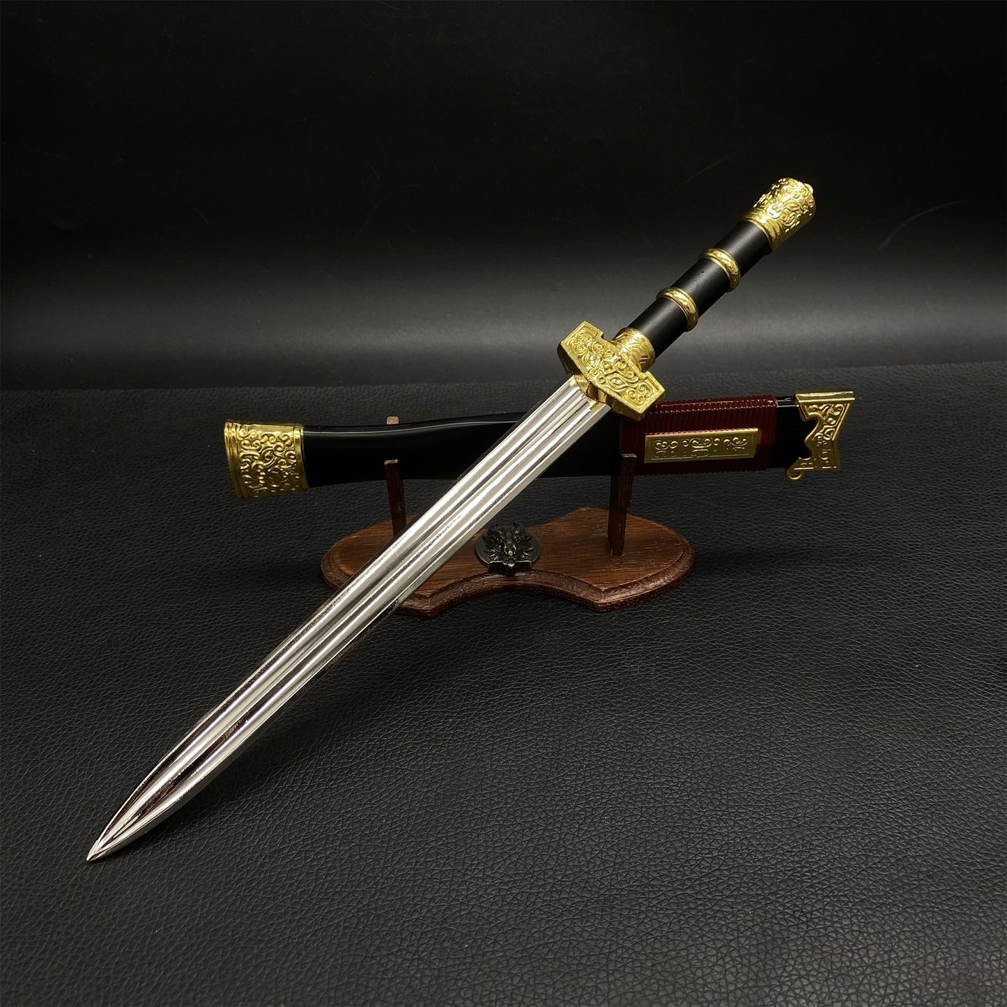 Ancient Cold Weapon Model Self-Improvement Sword Metal Replica