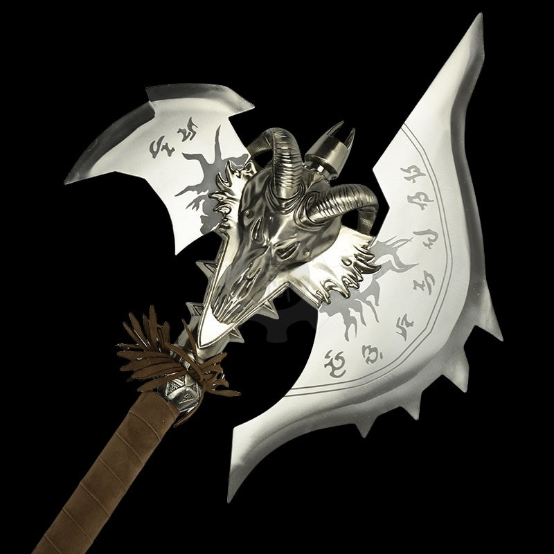 Metal Shadowmourne Axe IRL Steel Replica