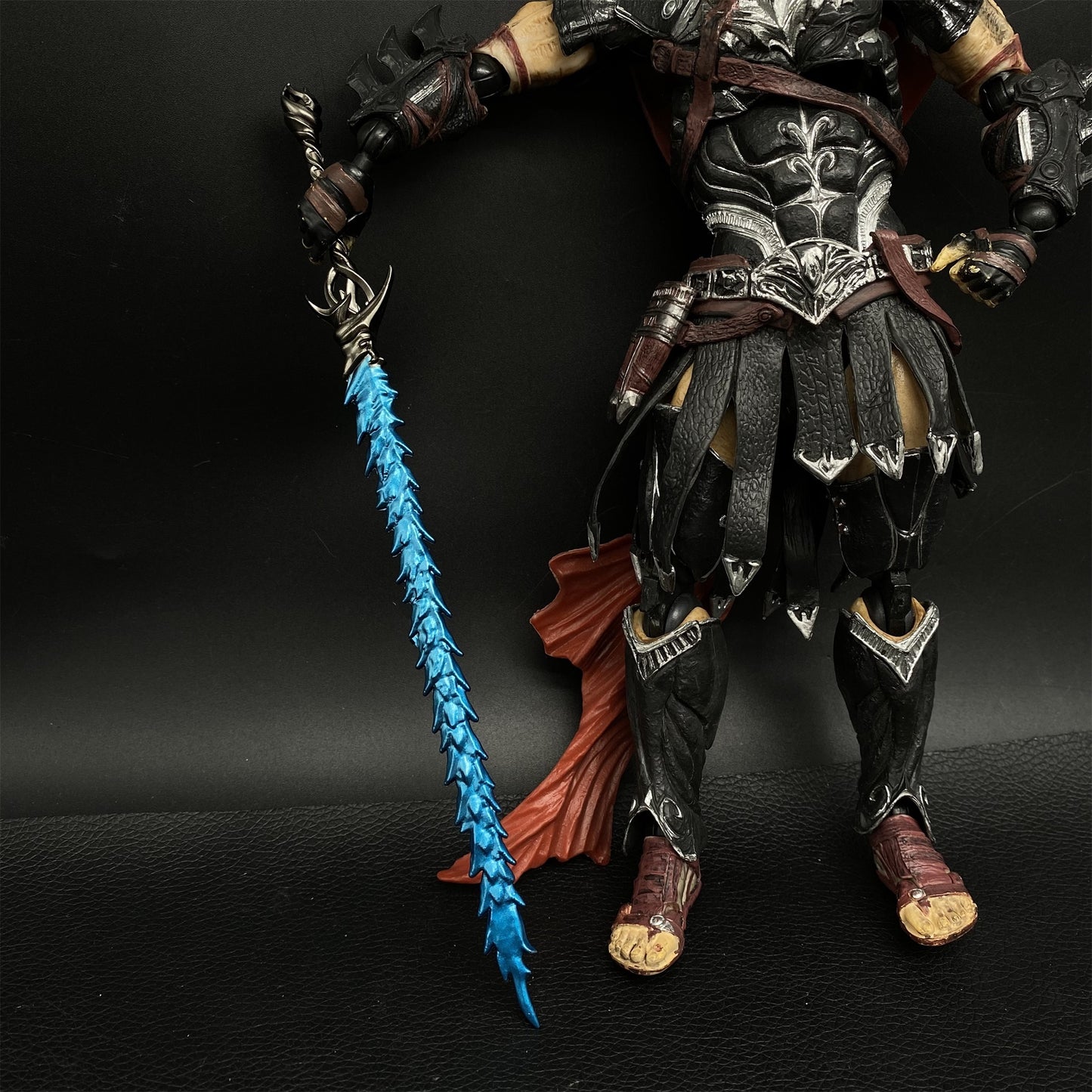 Ne Zha 2 Prop Shen GongBao Battled Crack Whip Metal Replica