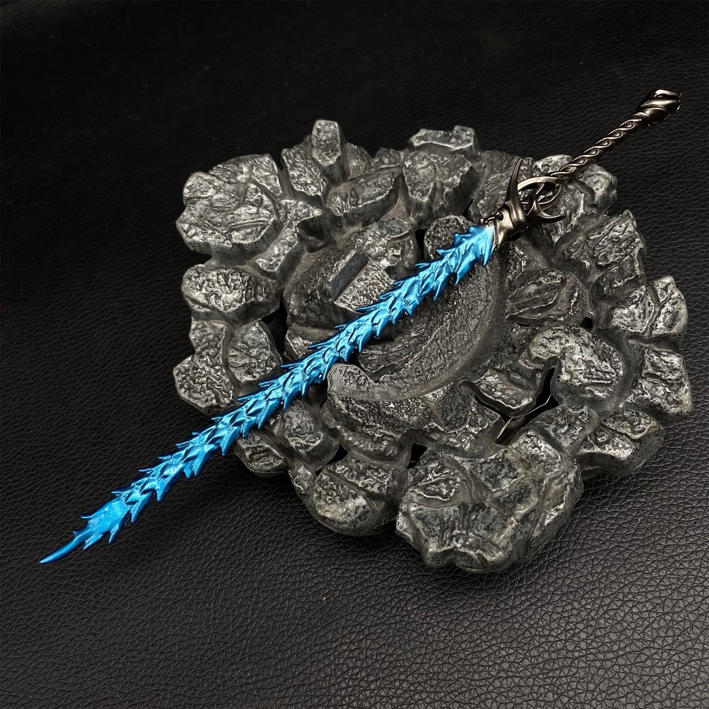 Ne Zha 2 Prop Shen GongBao Battled Crack Whip Metal Replica