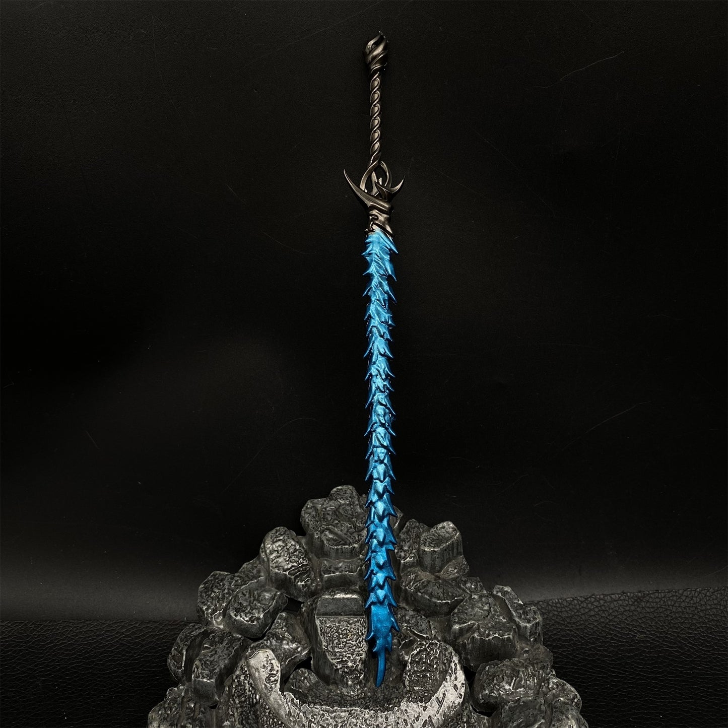 Ne Zha 2 Prop Shen GongBao Battled Crack Whip Metal Replica