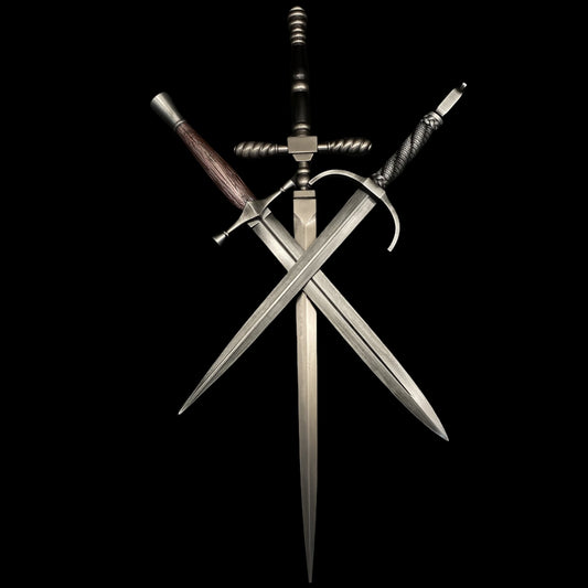 Middle Age Dagger ER Classical Dagger Parry Dagger Misericorde 3 in 1 Pack