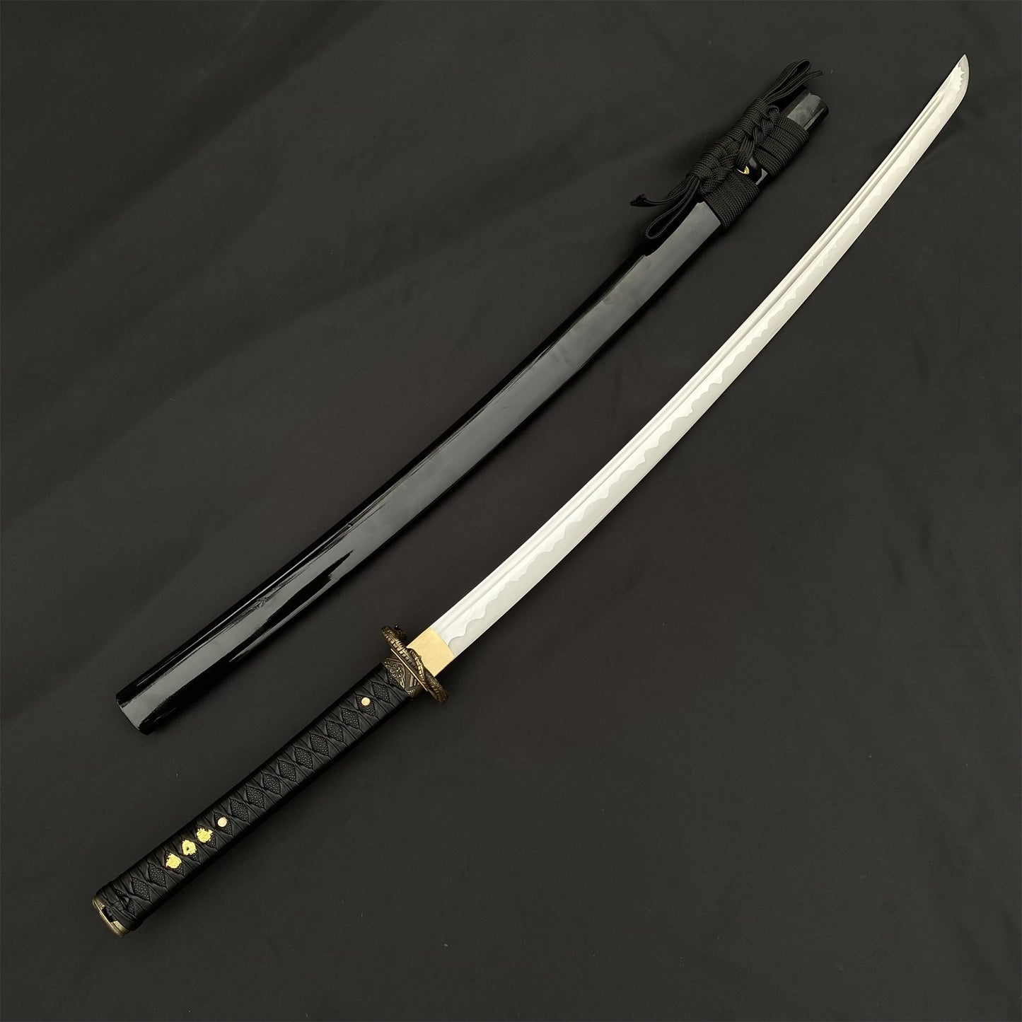 Skyrim Katana Blade Sword Akaviri Sword Manganese Steel IRL Replica