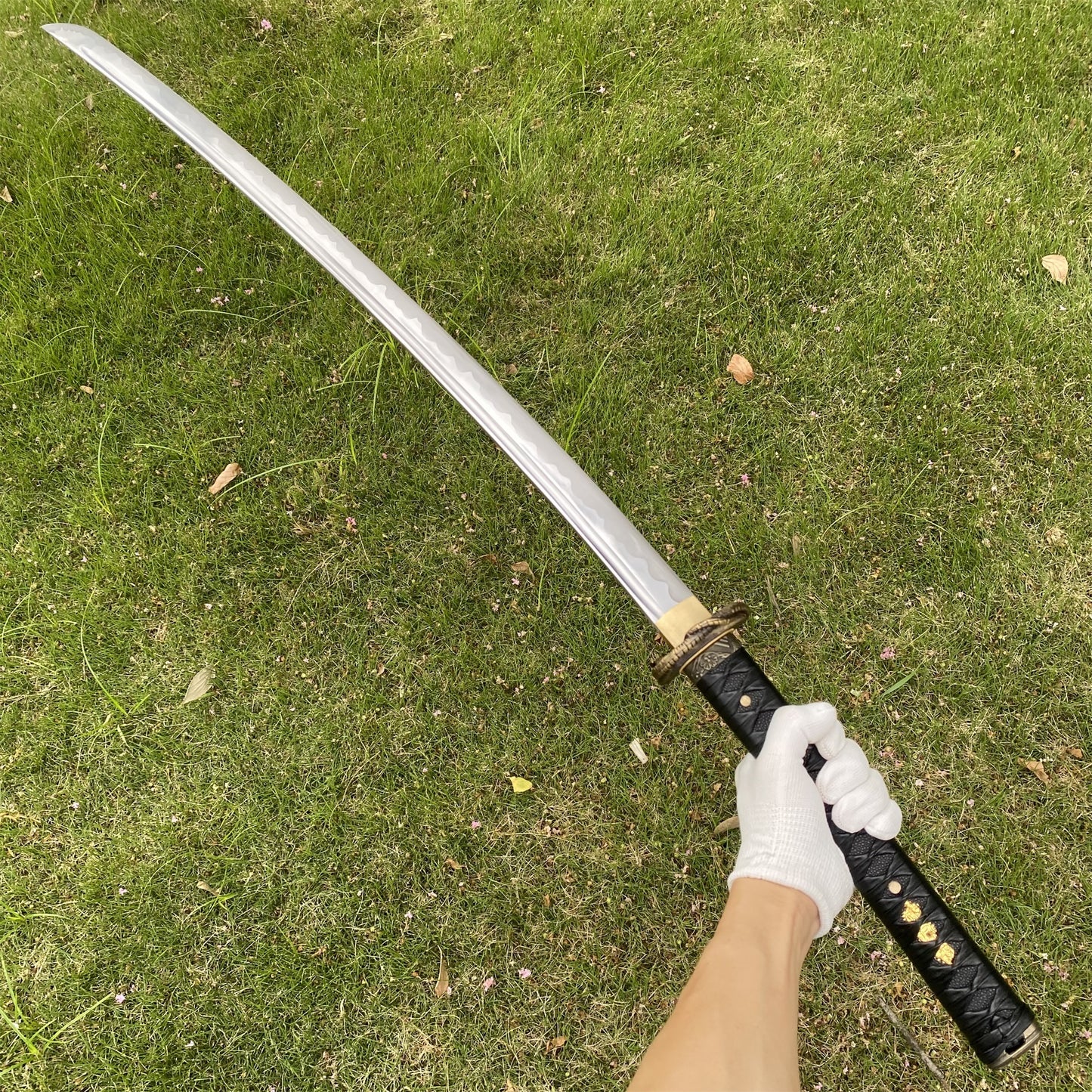 Skyrim Katana Blade Sword Akaviri Sword Manganese Steel IRL Replica