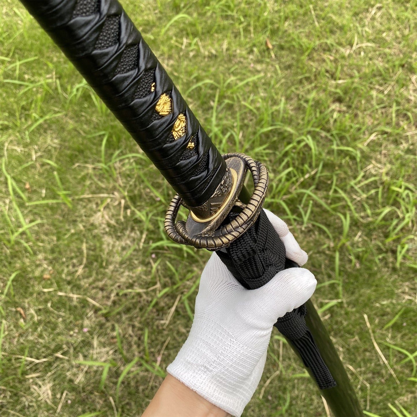 Skyrim Katana Blade Sword Akaviri Sword Manganese Steel IRL Replica