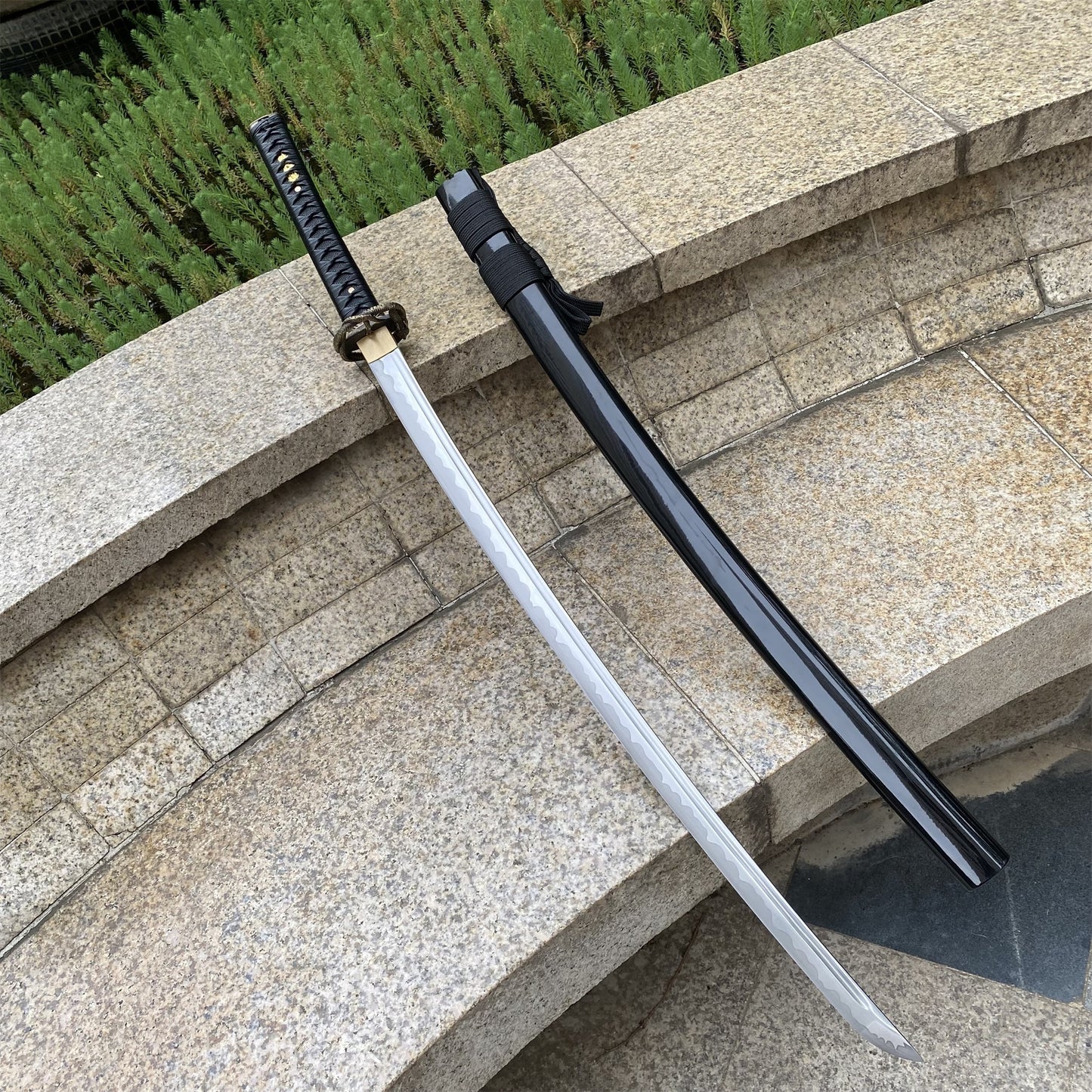 Skyrim Katana Blade Sword Akaviri Sword Manganese Steel IRL Replica