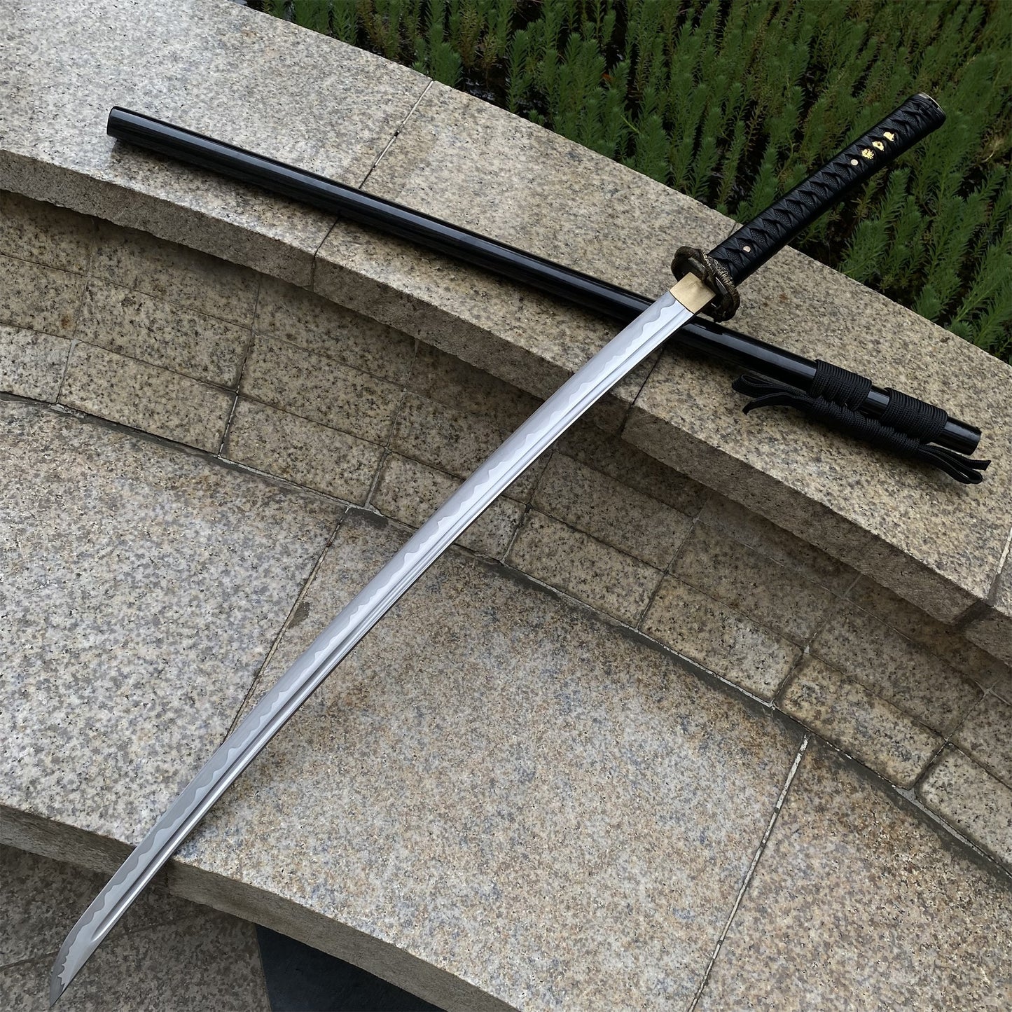 Skyrim Katana Blade Sword Akaviri Sword Manganese Steel IRL Replica