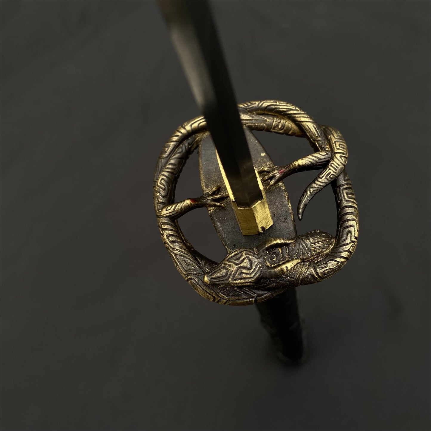 Skyrim Katana Blade Sword Akaviri Sword Manganese Steel IRL Replica