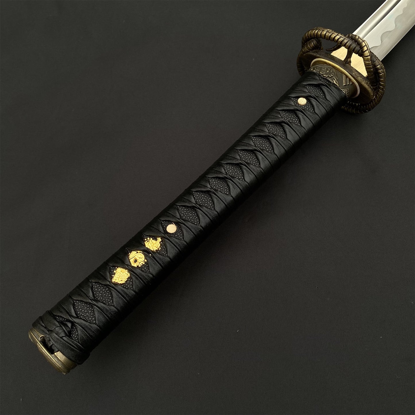 Skyrim Katana Blade Sword Akaviri Sword Manganese Steel IRL Replica