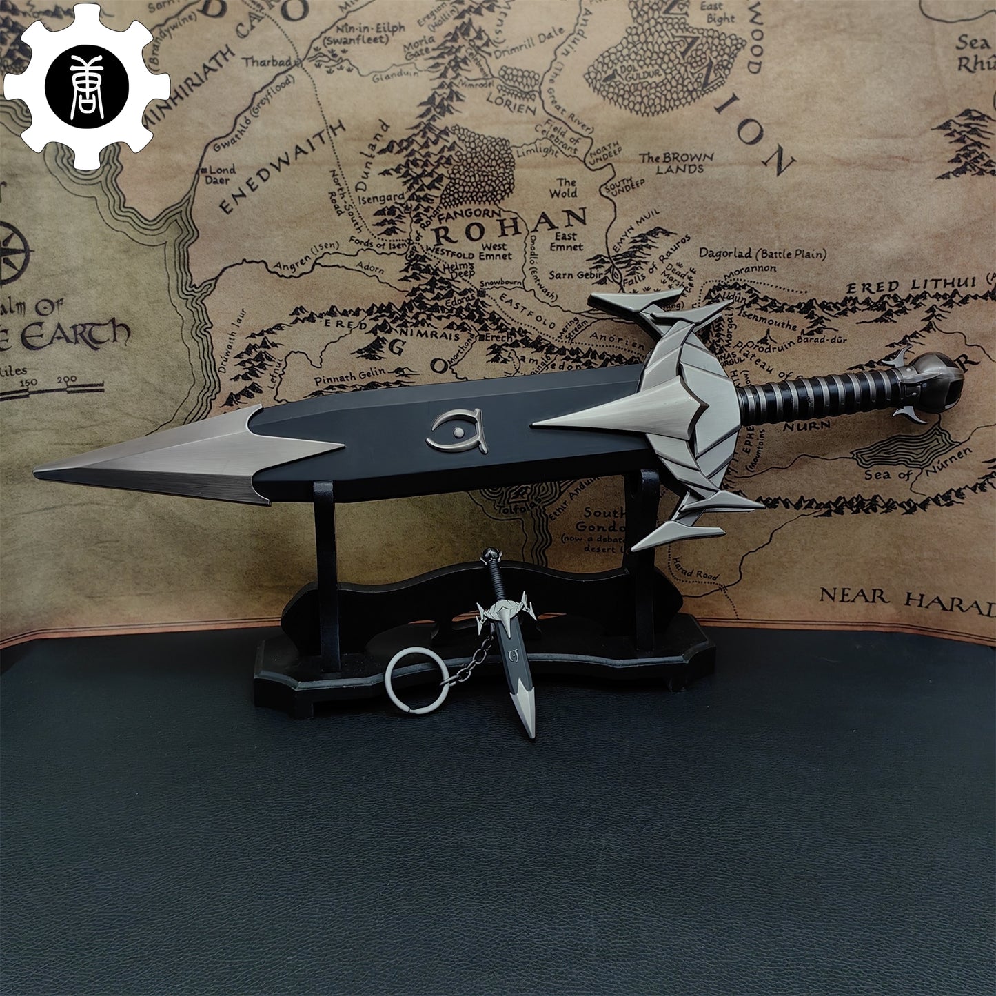 Metal Mehrunes Dagon Razor Dagon Dagger Blunt Blade 1:1 Replica