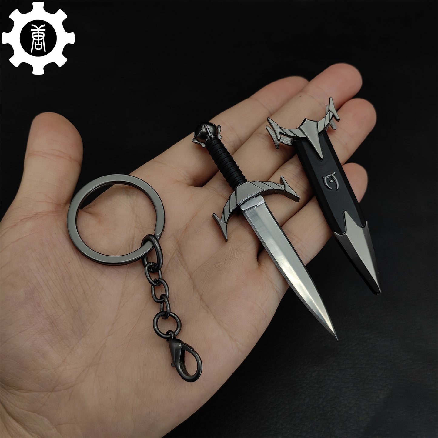 Metal Mehrunes Dagon Razor Dagon Dagger Blunt Blade 1:1 Replica
