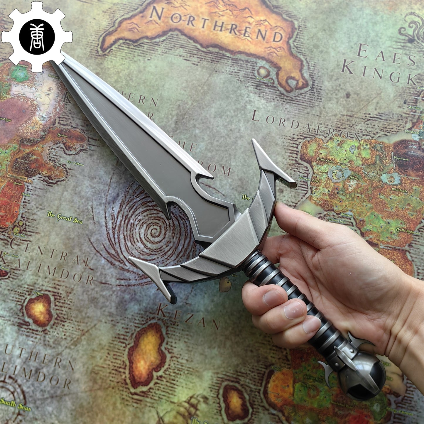 Metal Mehrunes Dagon Razor Dagon Dagger Blunt Blade 1:1 Replica