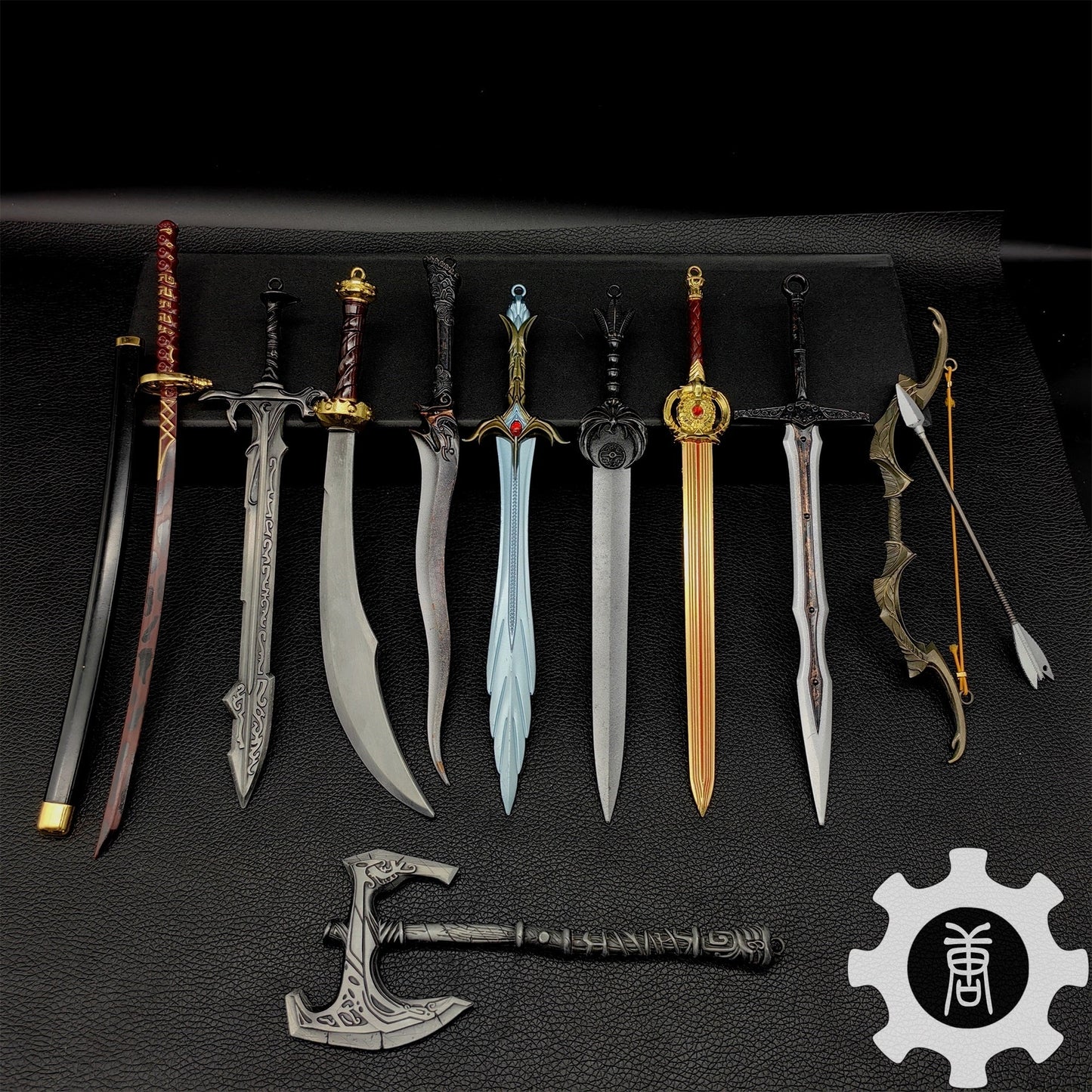 Skyrim Dragonborn Special Game Weapon Props 10 In 1 Pack