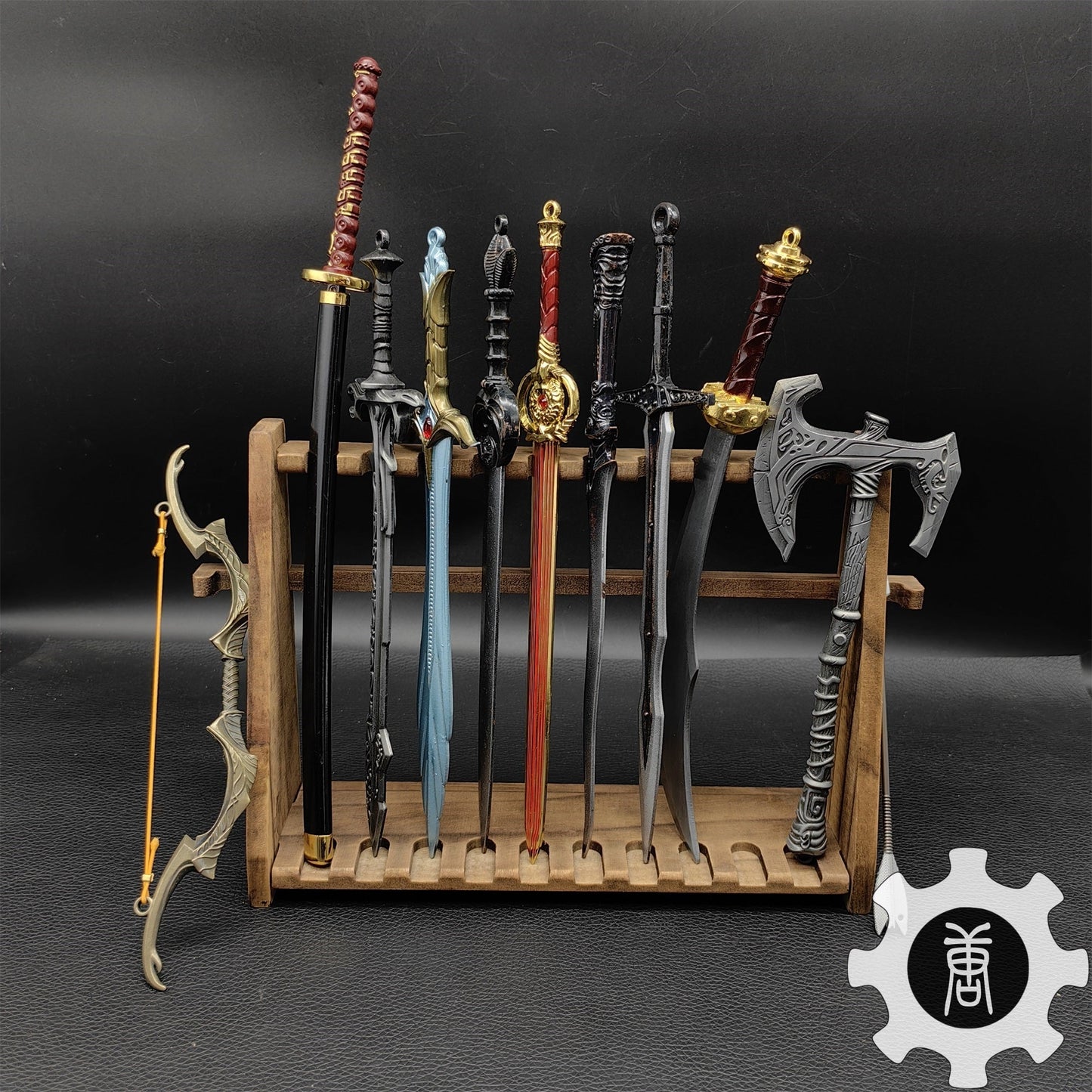 Skyrim Dragonborn Special Game Weapon Props 10 In 1 Pack