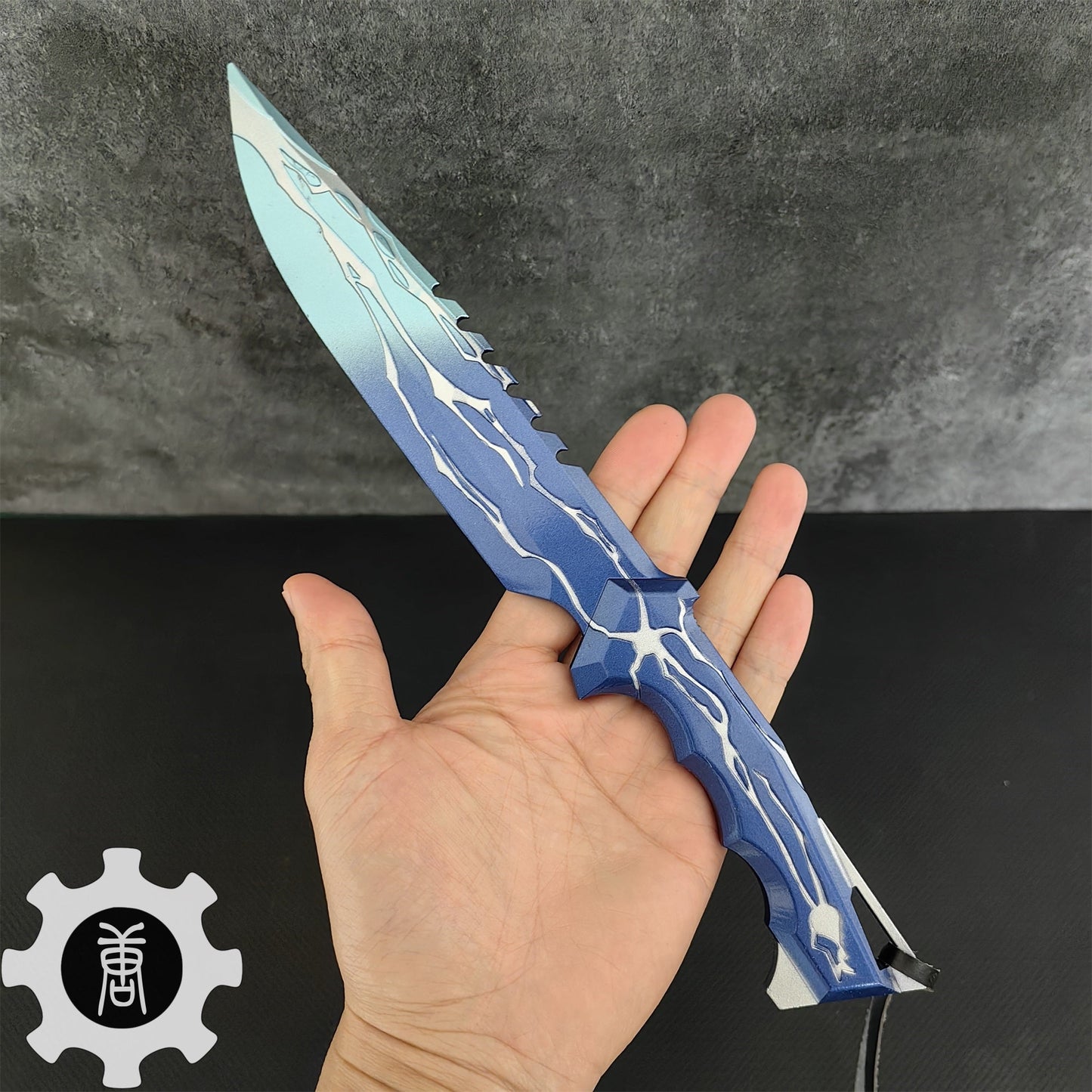Smite Knife Metal Melee Weapon Game Prop