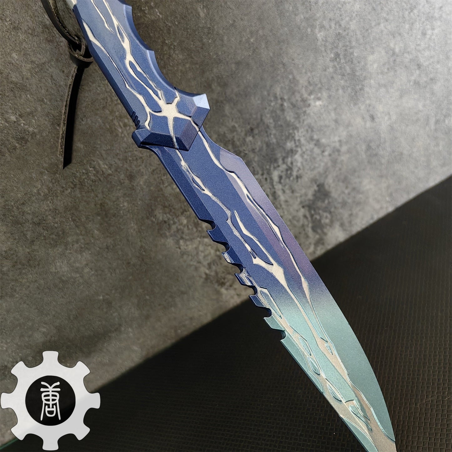 Smite Knife Metal Melee Weapon Game Prop