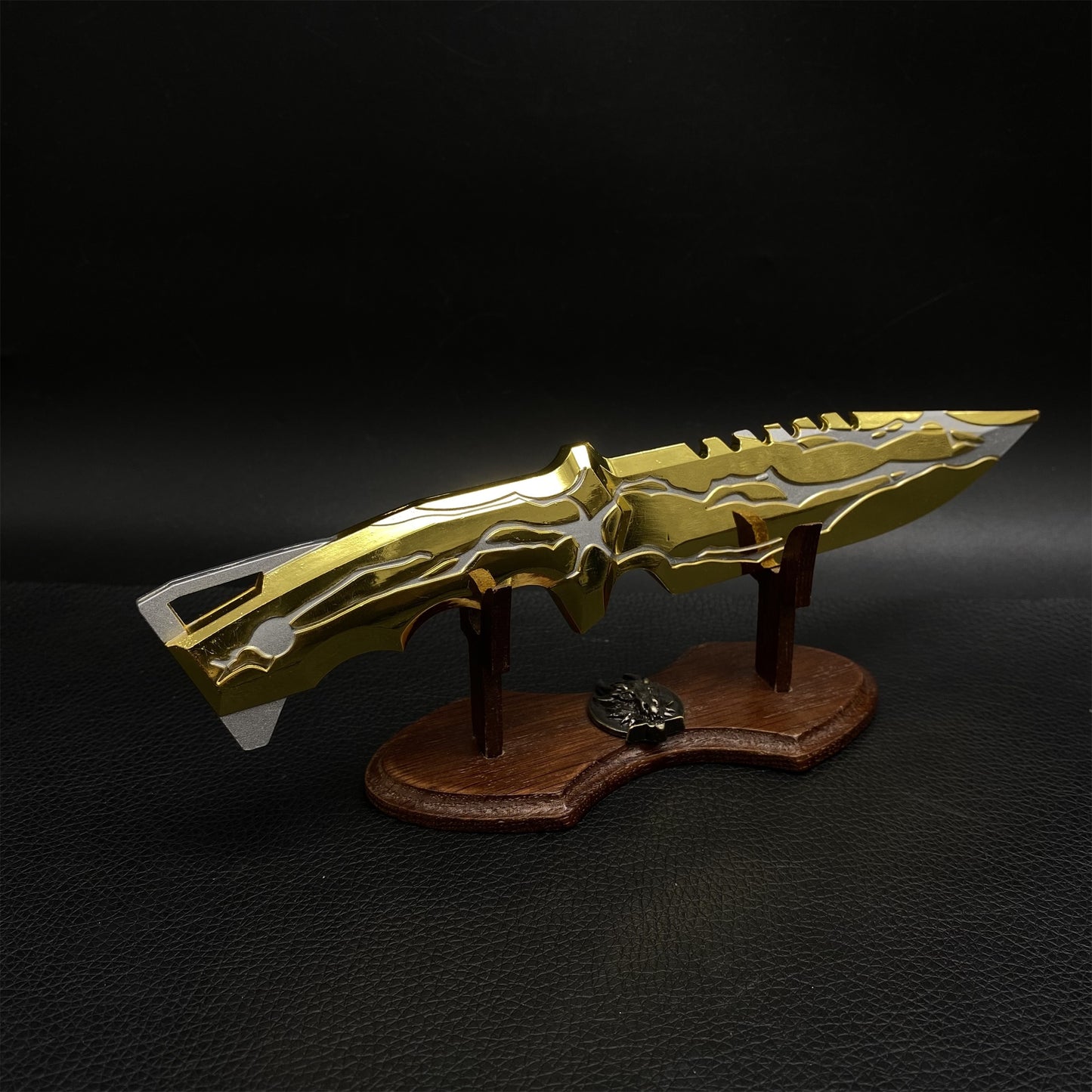 Metal Smite Knife Metal Melee Weapon Game 22CM Prop