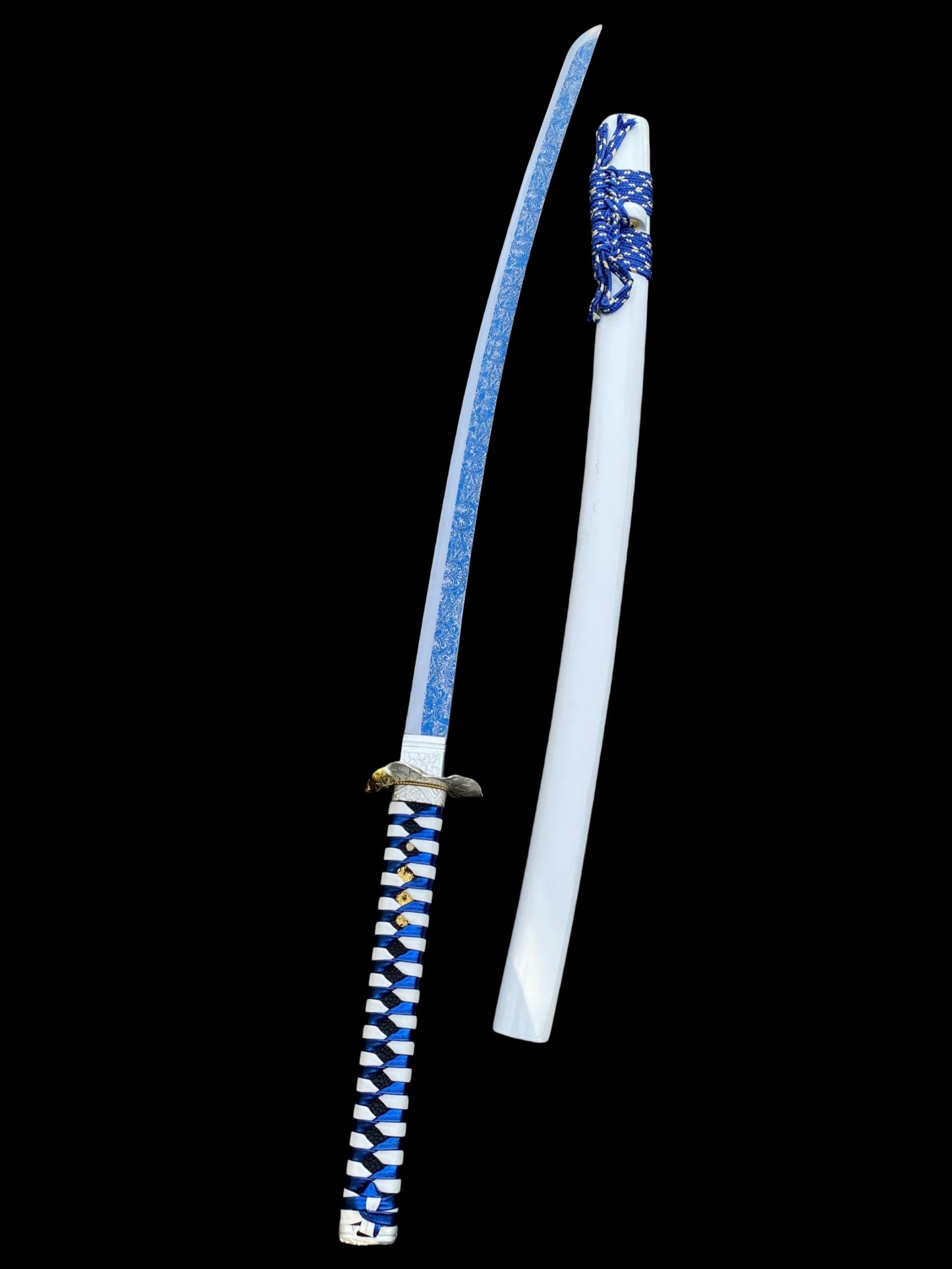 Cool Japanese Samurai Katana - Frog Tsuba