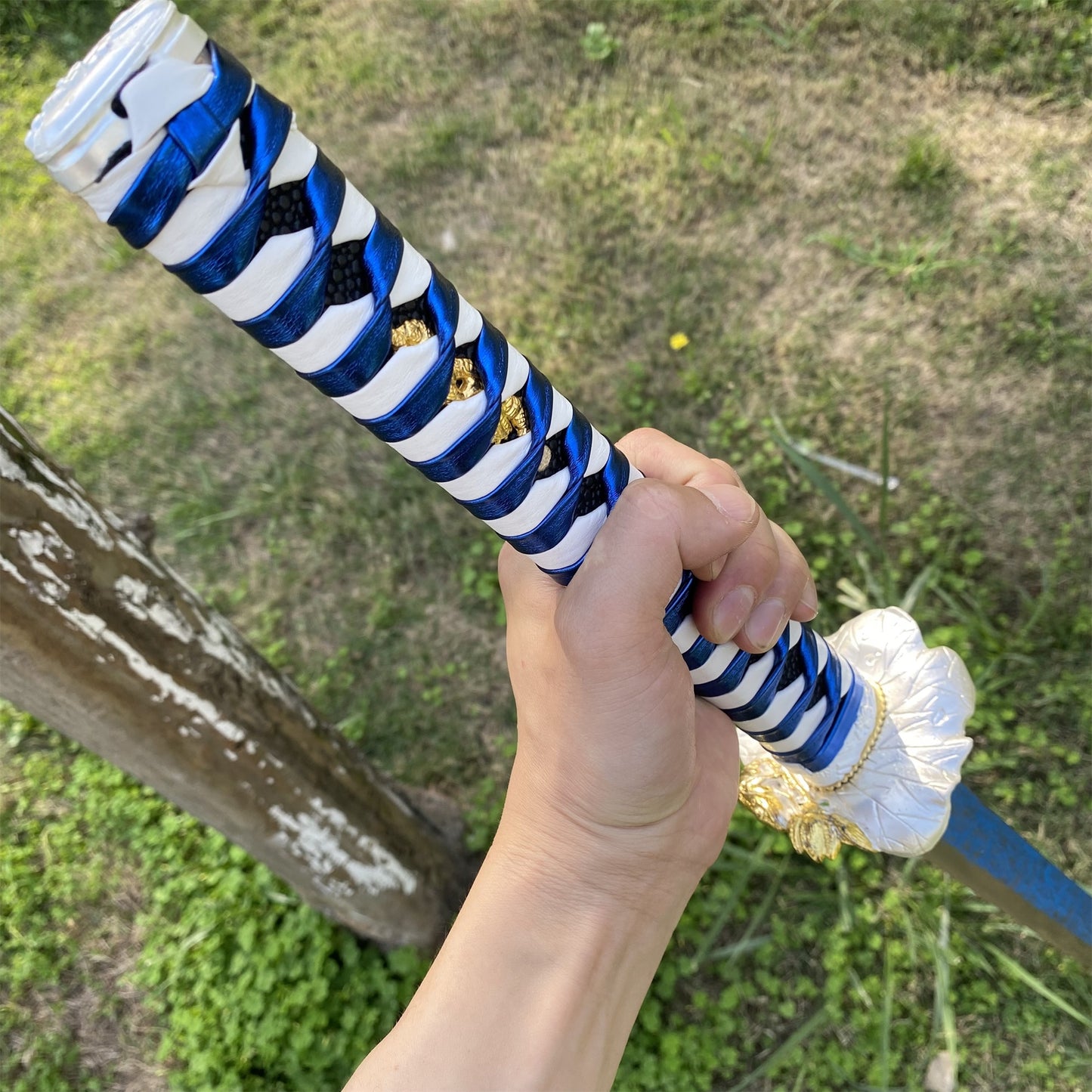 Cool Japanese Samurai Katana - Frog Tsuba
