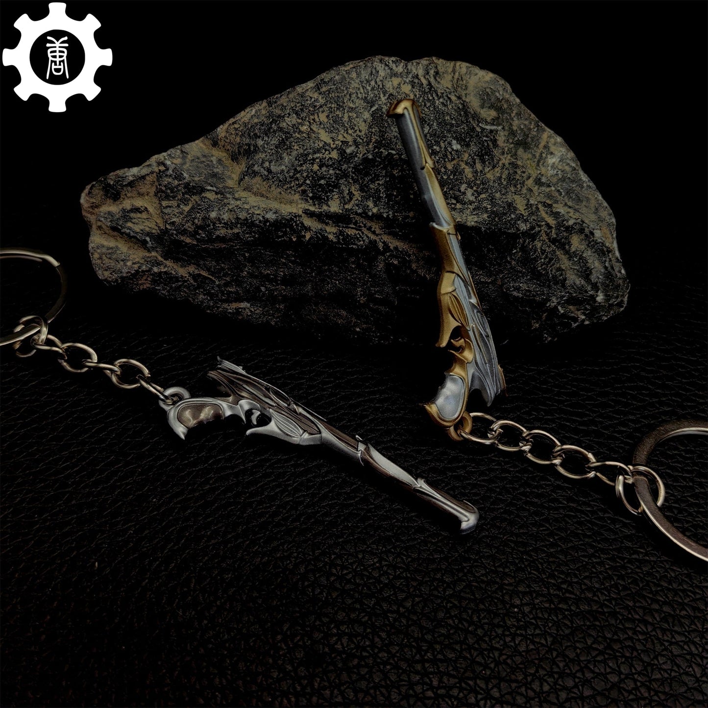 Metal Sovereign Ghost Gun Tiny KeyChain Pendant