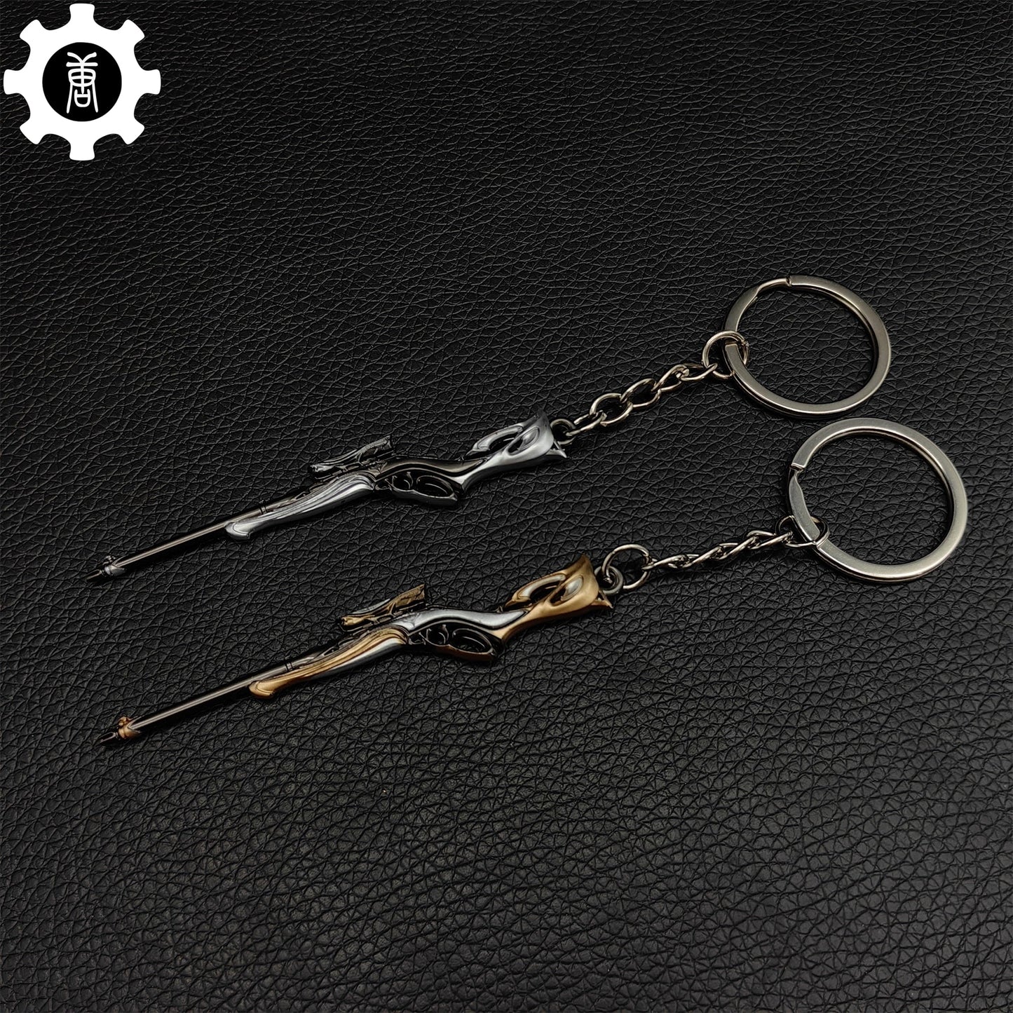 Metal Sovereign Marshal Gun Tiny KeyChain Pendant