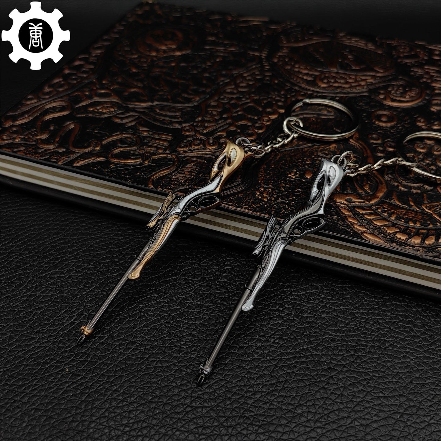 Metal Sovereign Marshal Gun Tiny KeyChain Pendant