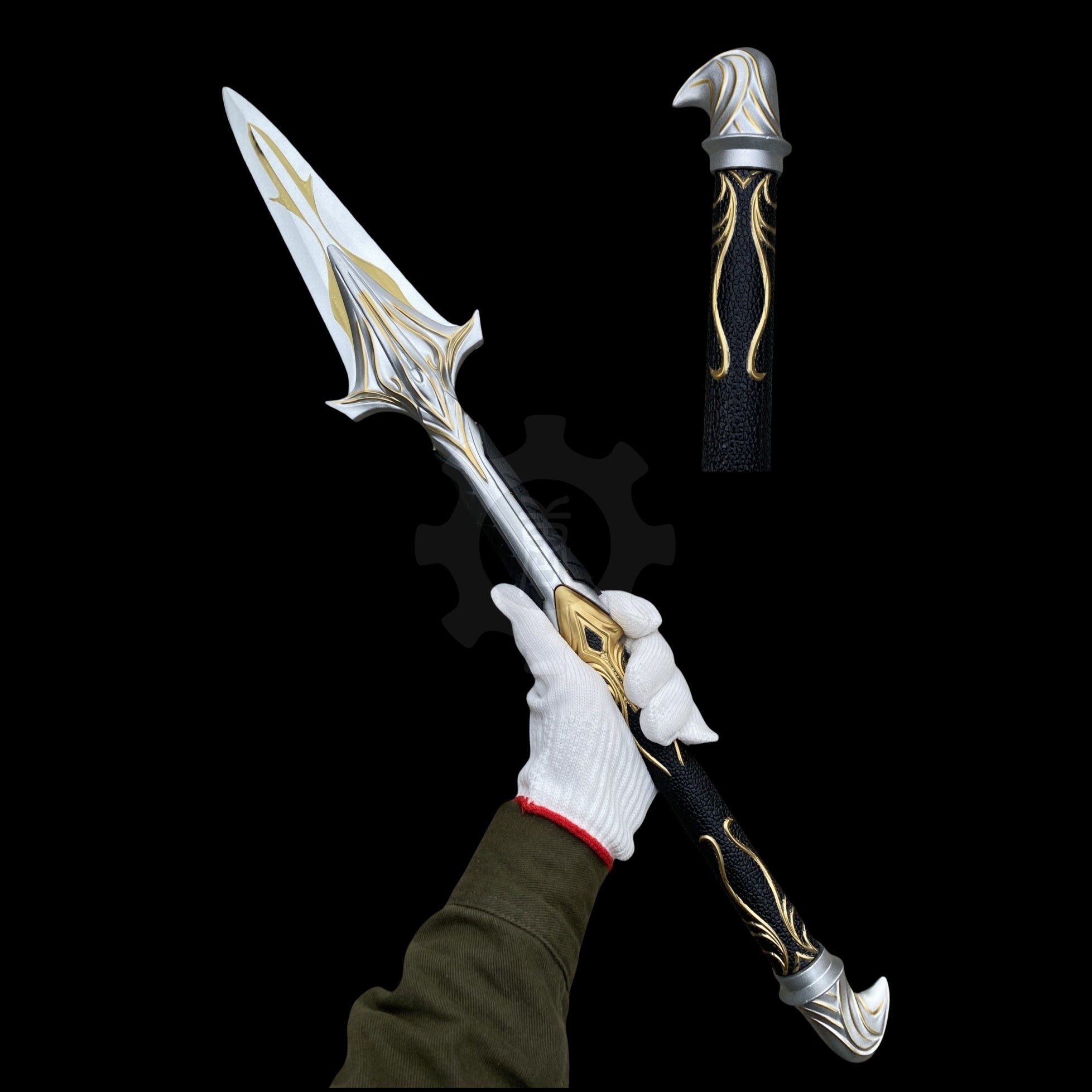 Spear of Leonidas Life-size Metal Replica Cosplay Prop – Leones