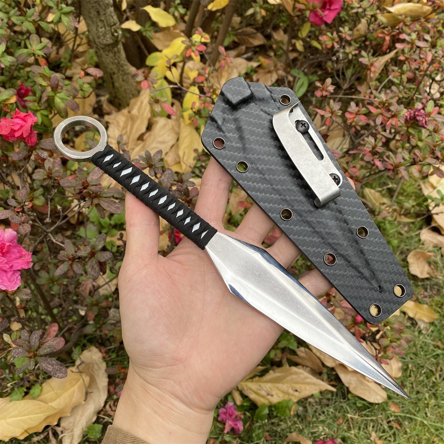 Hand-Forged Prime Steel Atsu Kunai Blunt Blade Replica